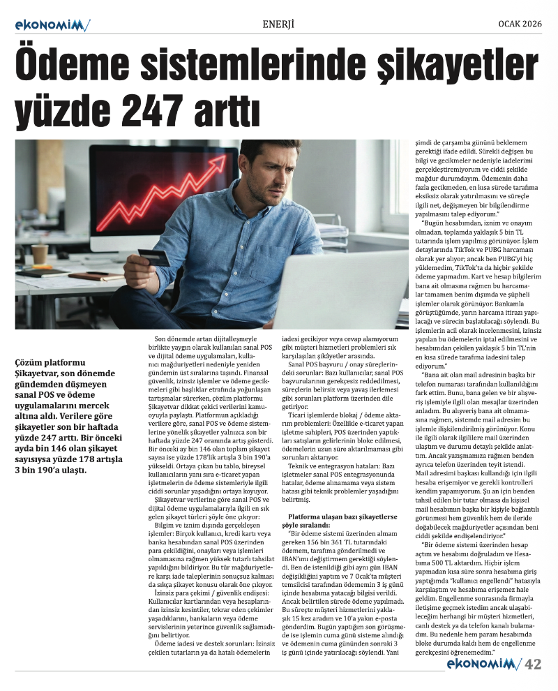 EKONOMİM 2026 OCAK sayısında: