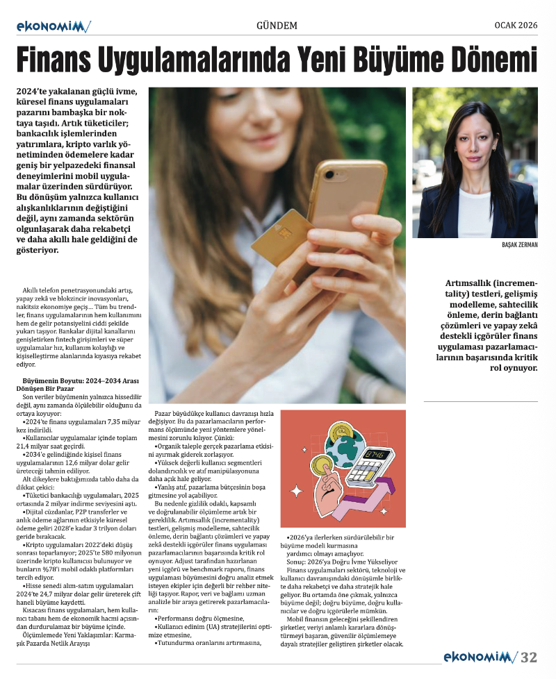 EKONOMİM 2026 OCAK sayısında:
