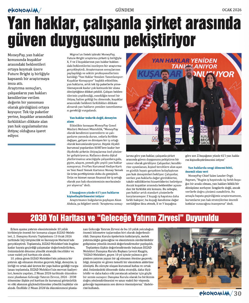 EKONOMİM 2026 OCAK sayısında: