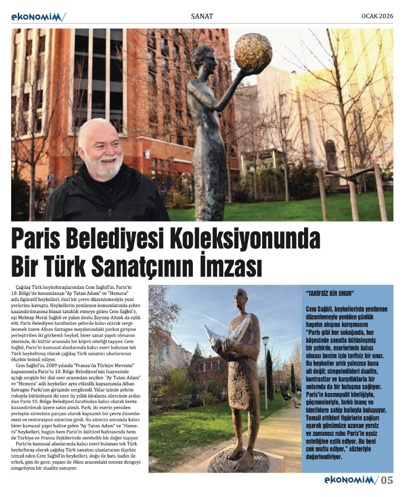 EKONOMİM 2026 OCAK sayısında: