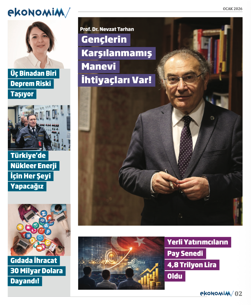 EKONOMİM 2026 OCAK sayısında: