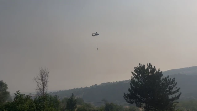 Bursa’daki yangında alevler etkisini kaybetti