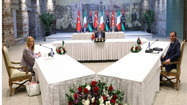 Türkiye, İtalya ve Libya İşbirliği Zirvesi İstanbul'da gerçekleştirildi