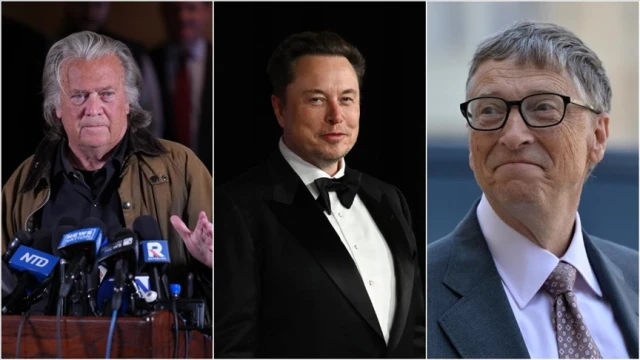 Epstein belgelerinde Elon Musk, Steve Bannon ve Bill Gates'in adı geçiyor