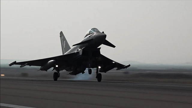 44 adet Eurofighter Typhoon savaş uçağı envantere katılıyor