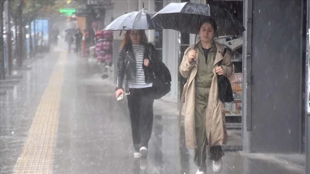 8 il için "sarı" kodlu sağanak uyarısı