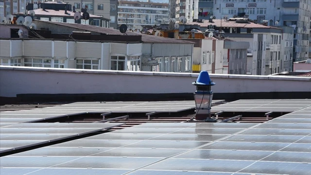 Adliye binalarında güneş enerjisi santrali kuruldu