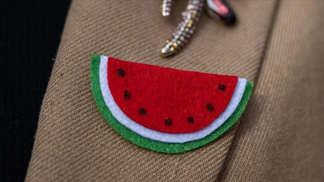 Filistin rozeti takan öğrenciye soruşturma