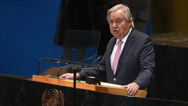 Guterres, İsrail'in hava saldırılarını "şiddetle" kınadı