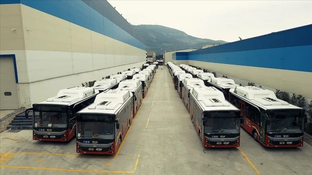 Otobüs ihracatından 2,3 milyar dolar gelir 