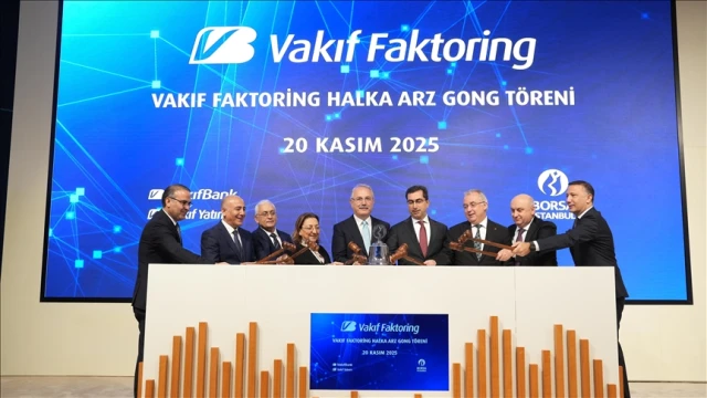 Gong Vakıf Faktoring için çaldı