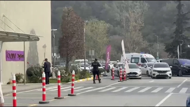 Sarıyer'de oyuncak silahla televizyon binasına giren zanlı yakalandı