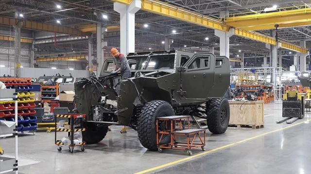 Zırhlı araç ihracatında yoğun mesai