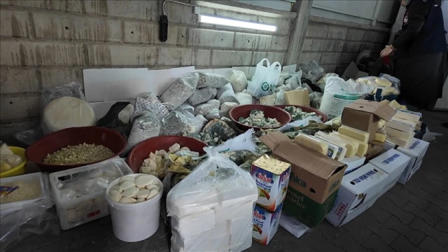 Gıda güvenliğini tehdit eden peynirlere el konuldu