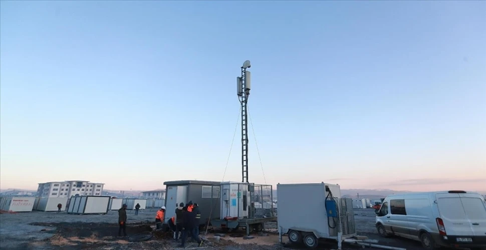 Deprem bölgesindeki haberleşme altyapısına 581,7 milyon liralık yatırım yapıldı