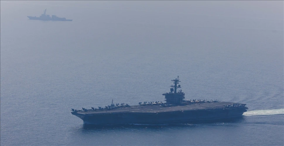 Abraham Lincoln Uçak Gemisi 4 İran füzesiyle hedef alındı