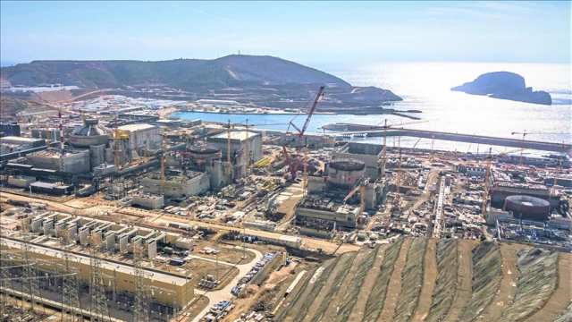 Akkuyu NGS'nin kritik yapısal bileşeni monte edildi
