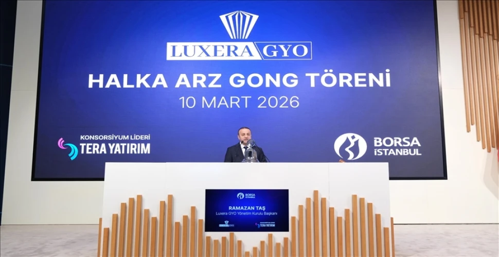 Borsa İstanbul'da gong Luxera GYO için çaldı