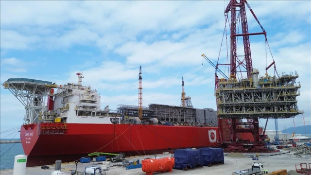 Osman Gazi Yüzer Üretim Platformu'nda gaz akışı tamamlandı