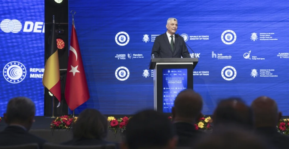 Türkiye ile Belçika 15 milyar dolarlık ticaret hacmine ulaşmayı hedefliyor