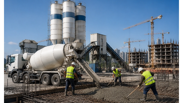 140 milyon metreküp hazır beton üretimi bekleniyor