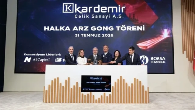 Borsa İstanbul'da gong Kardemir Çelik için çaldı
