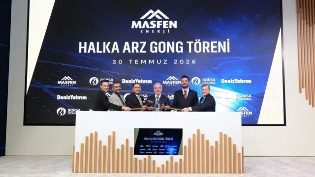 Borsa İstanbul'da gong Masfen Enerji AŞ için çaldı