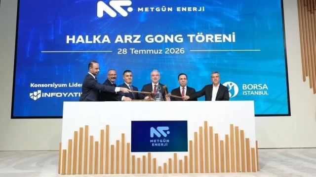 Borsa İstanbul'da gong Metgün Enerji için çaldı