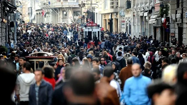 Türkiye, nüfus büyüklüğüne göre 18'inci sırada yer aldı