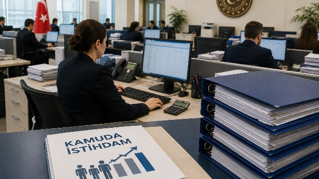 Kamuda istihdam 5,4 milyonu aştı