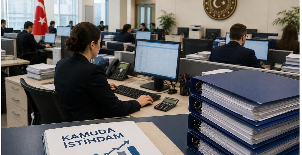 Kamuda istihdam 5,4 milyonu aştı