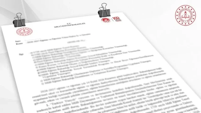 MEB'den "2026-2027 eğitim ve öğretim yılı" genelgesi
