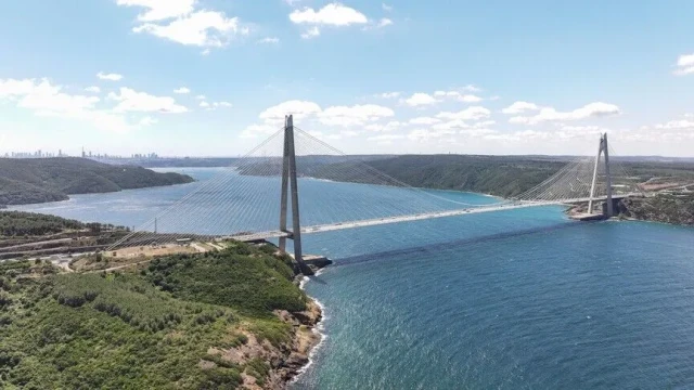 Yavuz Sultan Selim Köprüsü tasarrufla öne çıktı