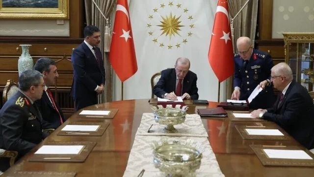 Yüksek Askeri Şura kararları açıklandı