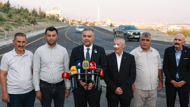 Başkan Toptaş, 150 milyon TL maliyetli dev ulaşım yatırımını anlattı