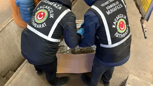 Gümrük muhafaza ekipleri kaçakçılara göz açtırmadı
