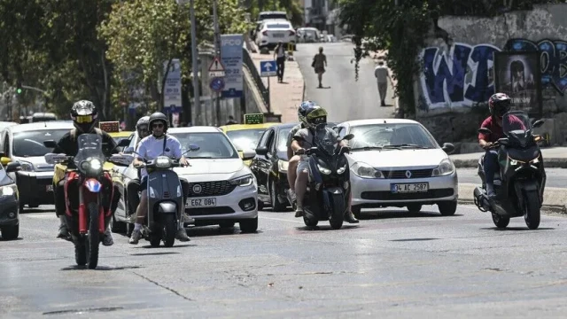 Motosiklet sayısının otomobil sayısını geçtiği il sayısı 7 oldu