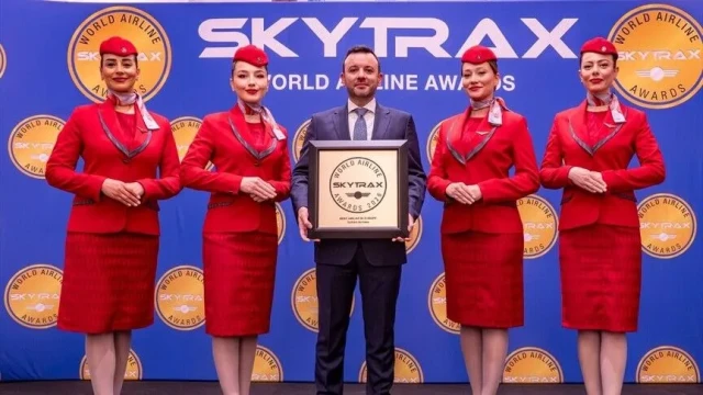 THY 11. kez Avrupa'nın en iyi havayolu seçildi
