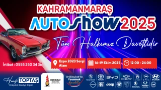 Bölgenin en büyük Auto Show’u Kahramanmaraş’ta başlıyor!