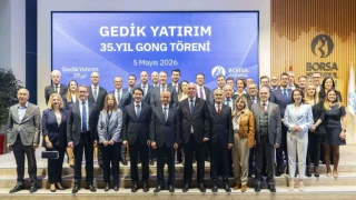 Gong Gedik Yatırım onuruna çaldı