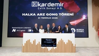 Borsa İstanbul'da gong Kardemir Çelik için çaldı